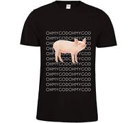 Shane Dawson Oh My God Pig Men's T-Shirt Unisex Black Tee M