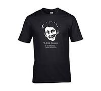 Shane MacGowan- I Drink Because I'm Thirsty- Funny Quote Men's T-Shirt Black
