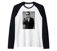 Shane MacGowan The Pogues Frontman By David Corio Raglan Baseball Tee