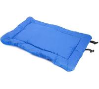 ShanGaiLi Outdoor Dog Bed/Portable Large Dog Pad/Roll-up Travel Dog Sleeping Pad/Non-Slip Bottom Oxford Cloth Dog Mat/for Outdoor Camping Travel (Blue)