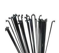 SHANGCHENG Pillar Round Spokes Triple Butted Stainless J-Bend Gauge 14G Length 252-274 mm (254 mm) Pack of 10