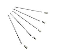 SHANGCHESO 20pcs/lot JQORG 9G Spokes Diameter 3.5 mm 304 Stainless Steel Material Straight Pull Lighting Sliver Color Motorcycle Spokes(Length 199mm)