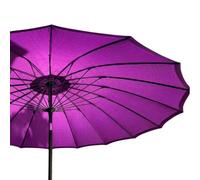 Shanghai 2.7m Crank & Tilt Garden Parasol - Available in 10 Colours | 10 Colour Options, Crank Mechanism, Tilt Function, 2.7m Diameter