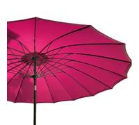 Shanghai 2.7m Crank & Tilt Garden Parasol - Available in 10 Colours | 10 Colour Options, Crank Mechanism, Tilt Function, 2.7m Diameter