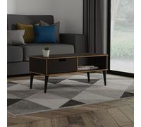 Shanghai B Coffee Table Dark Grey 1 Shelf 1 Drawer 92cm