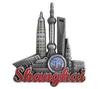 Shanghai China Refrigerator Magnet Tourism Souvenir 3D Fridge Decoration Craft Collection