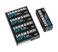 Shanghai GP3 127 Black & White Roll Film ASA DIN ISO 100 B/W Negative 8-2023 Freshest 5 Rolls Pack (5x127)