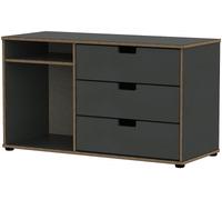 Shanghai Graphite 95cm TV Unit with Glides Legs