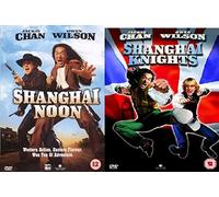Shanghai Noon / Shanghai Knights (2 Discs) Double DVD Martial Arts Comedy Collection + Extras by Jackie Chan