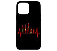 Shanghai Skyline Heartbeat Heart China Asia I Love Shanghai Case for iPhone 13 Pro Max