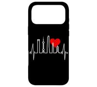 Shanghai Skyline Heartbeat Heart China Asia I Love Shanghai Case for iPhone 17 Pro Max