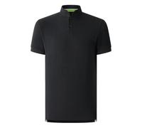 Shanghai Tang jacquard mandarin-collar polo shirt - Grey 46-48-50-52