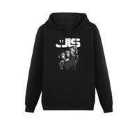 SHANGKEAI JLS Beat Again Tour Printing Graphic Mens Sweatshirts Unisex Black Hooded 3XL