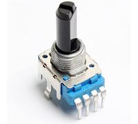 SHANGMAOYO Potentiometer 4 Pin Volume Control Rotary Potentiometer 103 B10K 1K 5K 50K 100K Electronic component (Resistance : 100K Ohm)