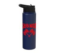 Shango Xango Ifa Orisha Goddess Yoruba Religion Chango Stainless Steel Insulated Water Bottle