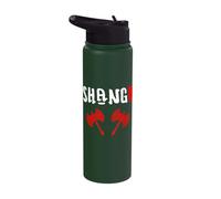 Shango Xango Ifa Orisha Goddess Yoruba Religion Chango Stainless Steel Insulated Water Bottle
