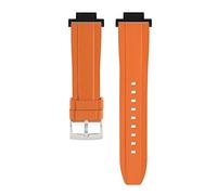 Shangshi 16mm Rubber Strap Watch Band For Casio G-SHOCK GBA-800 GMA-B800 GBD-800 GBX-100 DW-5600 GW-M5610 GW-B5600 G-5600 GMA-S140 GA-900 GM-110 GA-400 DW-6900 GM-6900 (black orange)