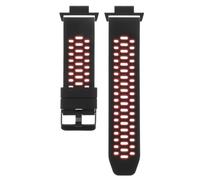 Shangshi Silicone Watch Band Strap For Casio G-SHOCK GXW-56 GX-56BB GX-56 (black red), 210mm