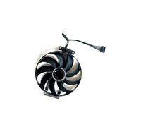 SHANGYG 87mm T129215SU PLA09215S12H 12V 0.5A 6-Pin for Dual RTX3060 3060 Ti Graphics Card Fan for ASUS for GeForce RTX3060Ti V2 for Mini OC Laptop parts(Brown)