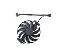 SHANGYG 95MM 7PIN T129215SU CF101012S RTX3070 GPU fan for Asus for DUAL-RTX3070-O8G graphics card Laptop parts(Silver)
