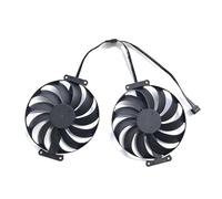 SHANGYG 95MM 7PIN T129215SU CF101012S RTX3070 GPU fan for Asus for DUAL-RTX3070-O8G graphics card Laptop parts(Brown)