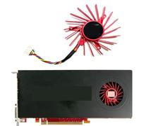 SHANGYG For AMD/ATI for Radeon for FirePro W7000 V5900 R5000 HD4850 Graphics Card Replacement Fan PLD06010B12HH Replacement parts