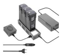 SHANGYG For DJI 3Pro digital display color battery charger car manager, discharge power bank(1set EU)