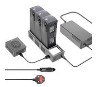 SHANGYG For DJI 3Pro digital display color battery charger car manager, discharge power bank(1set UK)