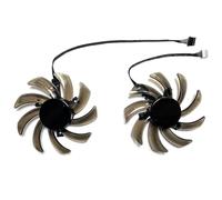 SHANGYG For GAINWARD for GeForce RTX2060 2060S 2070 GTX1660 1660ti 1660S Ghost/Storm Graphics Card Replacement Fan GA91S2U Replacement parts(A pair of fans)