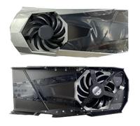 SHANGYG For MSI for GeForce RTX3080 3090 SEA for HAWK X Graphics Card Replacement Fan PLA09215B12H Replacement parts(Panel with fan)