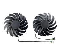SHANGYG For MSI for Radeon RX6600 6600XT 6650XT 6700XT 6750XT for MECH 2X Graphics Card Fan PLD10010S12HH Laptop parts(A pair of fans)