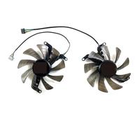 SHANGYG For PNY for GeForce RTX3060 3060ti XLR8 REVEL EPIC-X Dual Fan Graphics Card Replacement Replacement parts(A pair of fans)