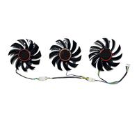 SHANGYG For SAPPHIRE for Radeon RX5600XT 6GB PULSE PRO OC Graphics Card Replacement Fan Replacement parts(Set of three fans)