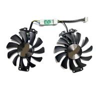 SHANGYG For ZOTAC for GeForce for GTX1060 960 4GB GDDR5 Graphics Card Replacement Fan GA81S2U Replacement parts(A pair of fans)