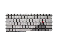 SHANGYG French Russian Spain Italian Laptop Keyboard For For ThinkBook 13s G4 ARB IAP Plus G3(HB Grey Backligh)