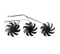 SHANGYG Replacement parts 87MM T129215SU For PNY RTX4070ti 4070ti S VERTO Triple Fan OC Graphics Card Replacement(Set of three fans)