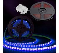 Shangyuan Marine LED Strip Lights with Battery Box for Pontoon Under Deck Lights, Battery Operated Boat Interior Lights for Fishing Sailboat Kayak, Boat Accessories, Blue, 5m (16.4ft)