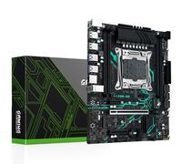 SHANGZHAOYUAN X99 B9 LGA 2011-3 Motherboard for Intel Xeon E5 V3/V4 Core i7 Series Processors (DDR4 Max 128GB, PCIe 3.0, NVME/NGFF M.2, Gigabit LAN, SATA 3.0, USB 3.0) M-ATX PC Server Motherboard