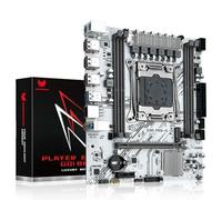 SHANGZHAOYUAN X99 LGA 2011-3 Motherboard Micro ATX Gaming Motherboard for Intel Xeon E5 V3 V4 Series Processors (DDR4 Max 128GB, PCIe 3.0, NVME/NGFF M.2, Gigabit LAN, SATA 3.0, USB 3.0), X99 PR9-A
