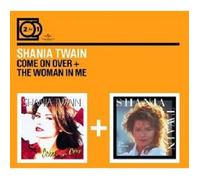 SHANIA TWAIN - 2 FOR 1: COME ON OVER/THE WOMAN IN ME; 2 CD 32 TRACKS POP NEW