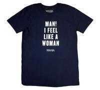 Rock Off officially licensed products Shania Twain Feel Like A Woman T Shirt XXL Navy