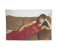 Shania Twain Poster Singer Print Photo Art Painting Polyester Tapestry Home Decorative Bedroom Modern Decor Tapestries Gifts 40"x60"
