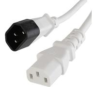 ShaniTech Power cable IEC C13 IEC320C13 to C14 IEC320C14 10A 2M Kettle Lead
