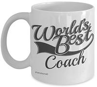 shaniztoons Coach World's Best Novelty Gift Mug