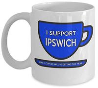 shaniztoons Football Joke Ipswich Town Inspired Novelty Gift Mug