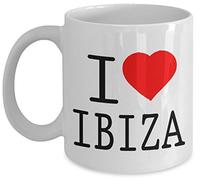 shaniztoons I Love Heart Ibiza Gift Mug