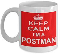 shaniztoons Keep Calm I'm A Postman Gift Mug