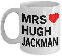 shaniztoons Mrs Hugh Jackman Love Heart Gift Mug