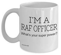 shaniztoons RAF Officer Funny Gift Mug