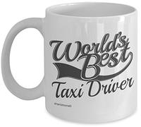 shaniztoons Taxi Driver World's Best Novelty Gift Mug